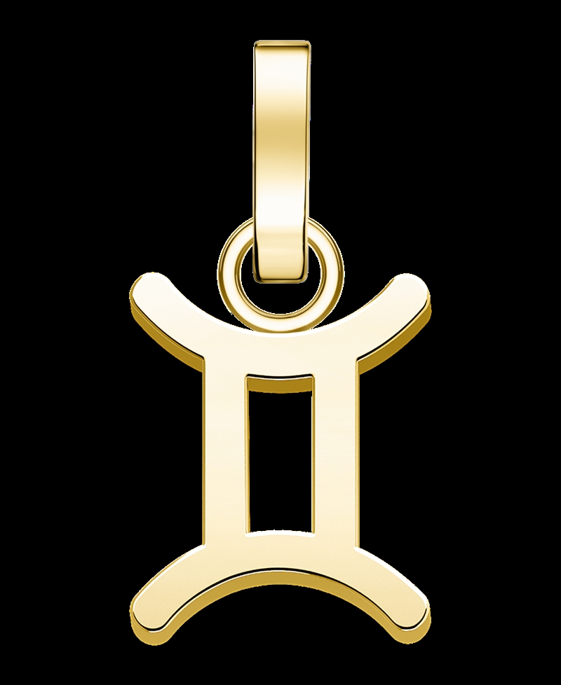 Gemini Rosefield Zodiac Coin PE-Gold-Gemini