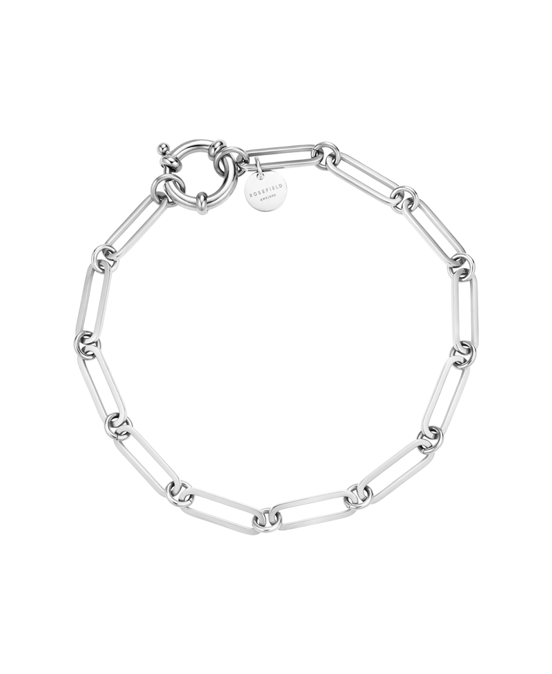 Rosefield Chunky Chain Bracelet Silver