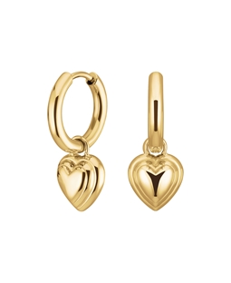 Rosefield Heart Pendant Earrings JEHPG-J985