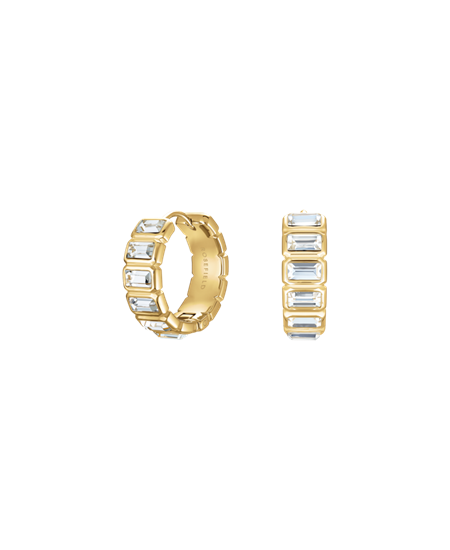 Rosefield Iconic Octagon Hoops JEOHG-J1130