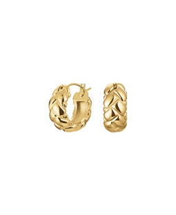 Rosefield Mini Braided Hoops JEMBG-J970