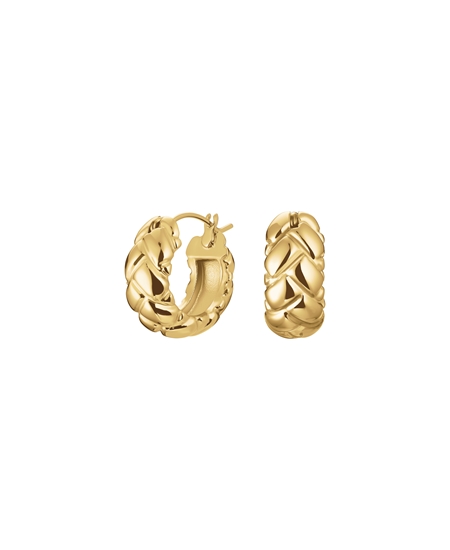 Rosefield Mini Braided Hoops JEMBG-J970