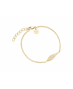 Rosefield Pave Leaf Bracelet JBPLG-J1238