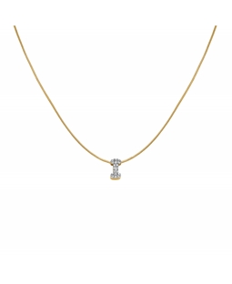 Rosefield Pave Letter I Necklace JNMIG-J1081