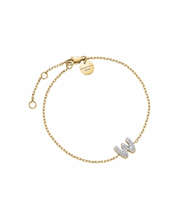 Rosefield Pave Letter W Bracelet JBMWG-J1123