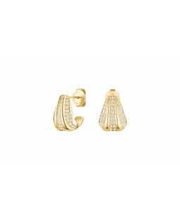Rosefield Pave Striped Studs JEPSG-J1228