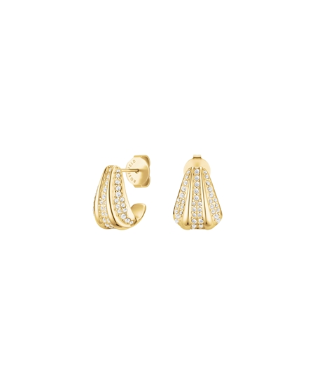 Rosefield Pave Striped Studs JEPSG-J1228