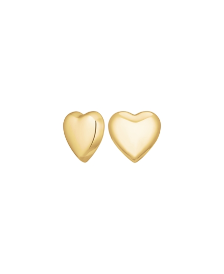 Rosefield Puffy Heart Studs JEPHG-J983