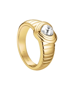 Rosefield Ridged Heart Ring JRWH54G-J995