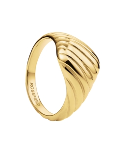 Rosefield Ridged Ring JRRR50G-J947