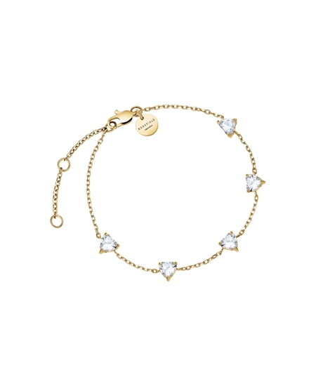 Rosefield Row of Hearts Bracelet JBRHG-J1013