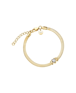 Rosefield Snake Heart Bracelet JBSWG-J1010