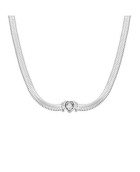 Rosefield Snake Heart NecklaceJNSWS-J1003