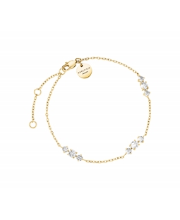 Rosefield Triple Crystal Bracelet JBTCG-J1020